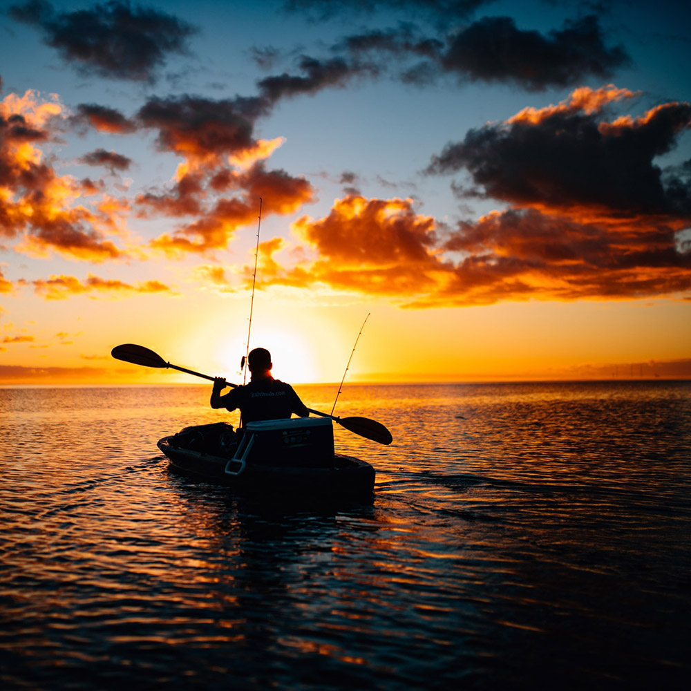 Outdoor activities fishing